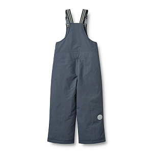 Полукомбинезон зимний Wheat "Loopa Greyblue", серо-синий